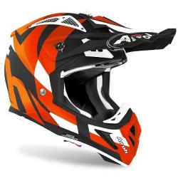 Casco AIROH AVIATOR ACE TRICK - ORANGE MATT