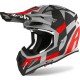 Casco AIROH AVIATOR ACE TRICK - RED MATT