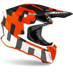 Casco AIROH TWIST TECH - ORANGE MATT FRAME