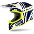 Casco AIROH WRAAP (Azzurro-Giallo)