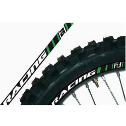 Kit Adesivi Cerchi Blackbird (Verde)