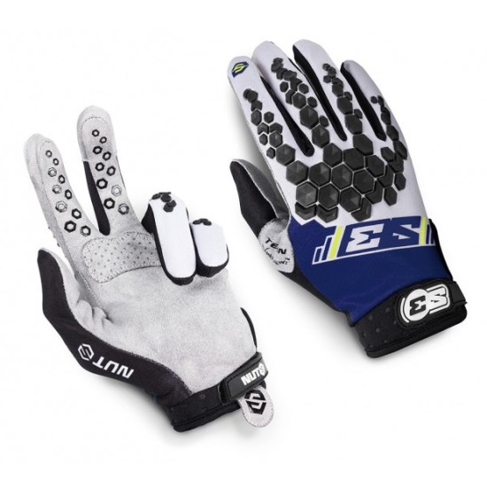 Guanti Hard Enduro S3 Nuts (Blu)