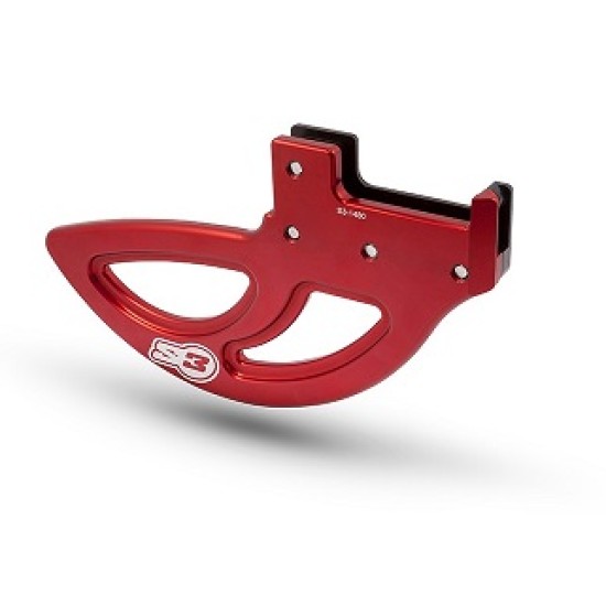 Protezione Disco Post ALLUMINIO S3 ENDURO (ROSSO)