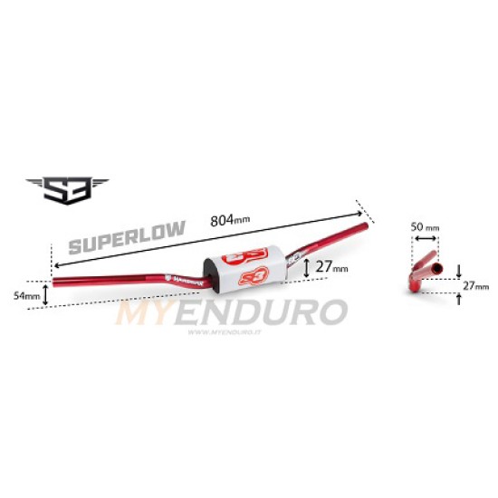 Manubrio S3 SUPERLOW 27