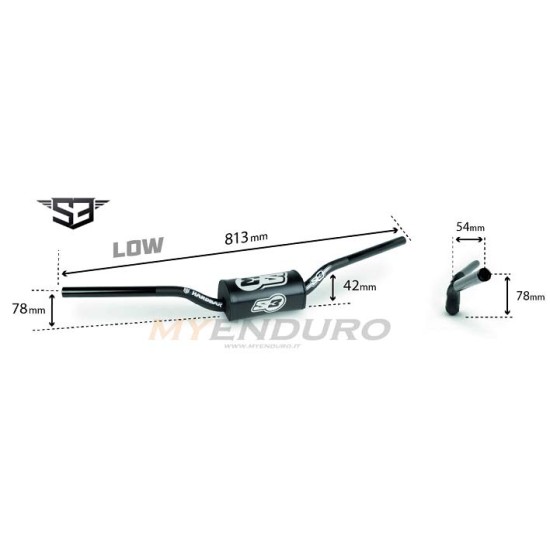 Manubrio S3 LOW 42