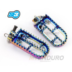 Pedane S3 ENDURO TITANIO 