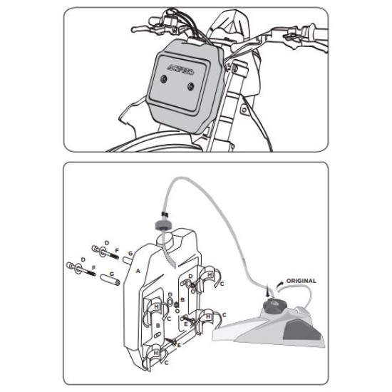 Serbatoio Supplementare ACERBIS 3litri 