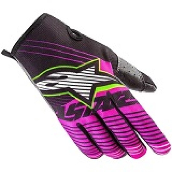 Guanti ALPINESTARS RADAR TRACKER (ROSA FLUO - GIALLO FLUO)