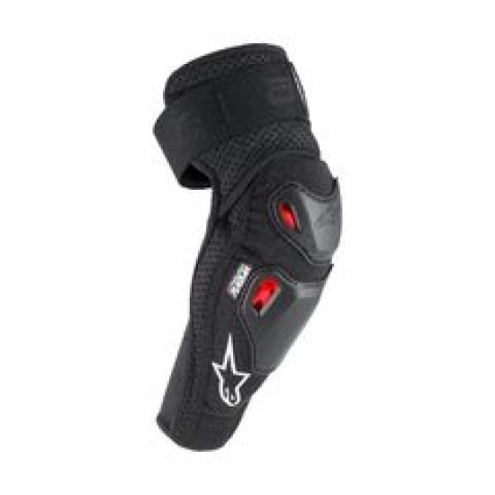 Gomitiera ALPINESTARS BIONIC PRO PLASMA (NERO-ROSSO-BIANCO)