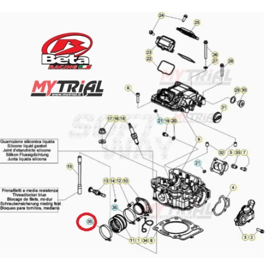Fascetta Manicotto per Carburatore BETA EVO 4T- BETA 80 - BETA ENDURO RR