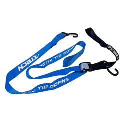 Cinghie per trasportare moto RACETECH (blu)