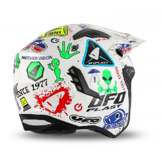 Casco UFO LEGENDARY EDITION (Bianco)