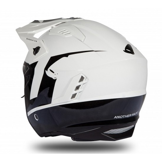 Casco UFO (Nero-Bianco)