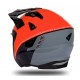 Casco UFO (Nero-Rosso-Grigio)
