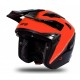 Casco UFO (Nero-Rosso-Grigio)