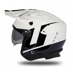 Casco UFO (Nero-Bianco)