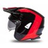 Casco UFO (Nero-Rosso)