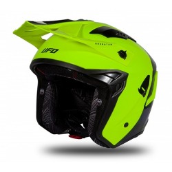 Casco UFO (GialloFluo-Nero)