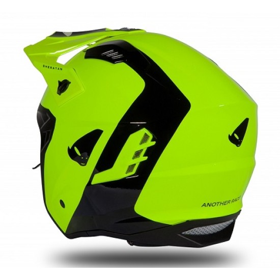 Casco UFO (GialloFluo-Nero)