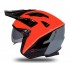 Casco UFO (Nero-Rosso-Grigio)