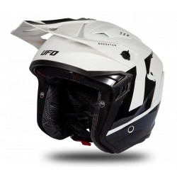 Casco UFO (Nero-Bianco)
