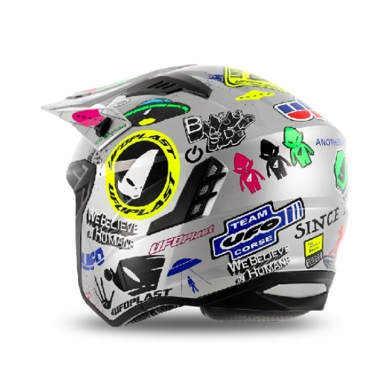 Casco UFO LEGENDARY EDITION (Grigio)