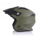Casco ACERBIS JET ARIA (Verde Militare)