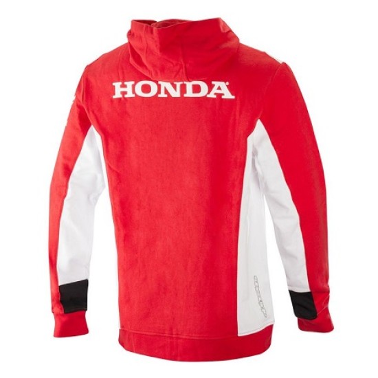 Felpa con Zip e Cappuccio HONDA ALPINESTARS