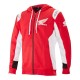 Felpa con Zip e Cappuccio HONDA ALPINESTARS