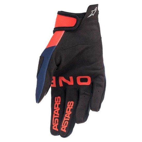 Guanti ALPINESTARS Radar (Blu/Rosso Fluo)