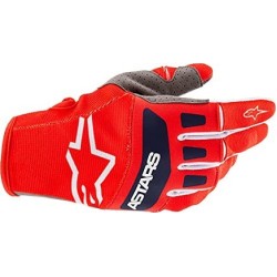 Guanti ALPINESTARS TECHSTAR (ROSSO-BLU)