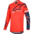 Maglia ALPINESTARS Racer Tech 2020 (Blu-Rosso)