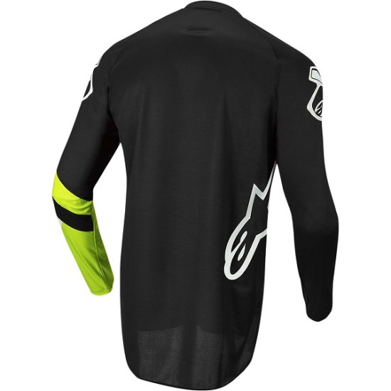 Maglia ALPINESTARS FLUID CHASER 2022 (Nero-Giallo fluo)