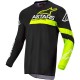 Maglia ALPINESTARS FLUID CHASER 2022 (Nero-Giallo fluo)