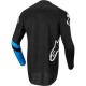 Maglia ALPINESTARS FLUID CHASER  (Nero-Blu neon)