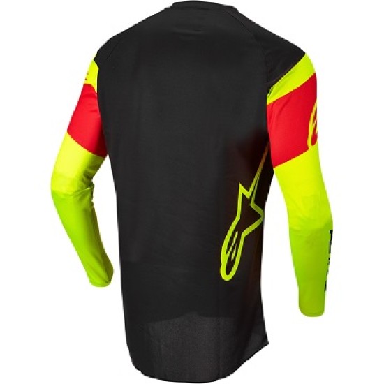 Maglia ALPINESTARS FLUID TRIPPLE 2022 (Black-Yellow)
