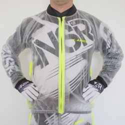 Giacca Antipioggia TRASPARENTE APICO (yellowfluo)