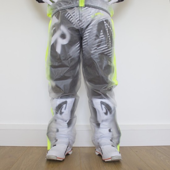Pantalone Antipioggia TRASPARENTE APICO (Giallo Fluo)