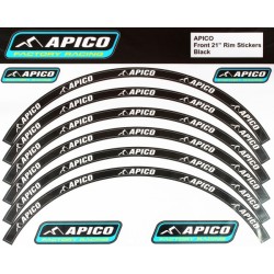 Kit Adesivi Cerchi APICO (Nero)