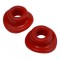 Copertura Valvole Pneumatici in Silicone (Rosso)