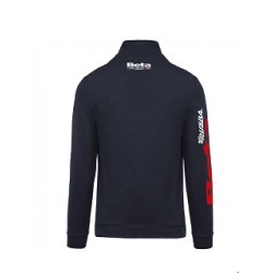 Felpa con zip 1/4 BETA Trueba (BLU)