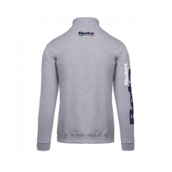 Felpa con zip 1/4 BETA Trueba (GRIGIA)