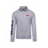 Felpa con zip 1/4 BETA Trueba (GRIGIA)