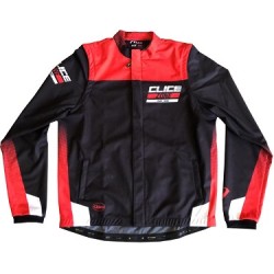 Giacca Termica Antivento/Impermeabile CLICE (Black/Red)