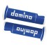 Manopole DOMINO RACING Forate (BLU & BIANCO) A450