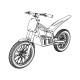 MECATECNO T12 MOTO ELETTRICA (5-10 ANNI)