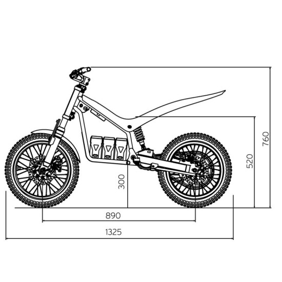 MECATECNO T12 MOTO ELETTRICA (5-10 ANNI)