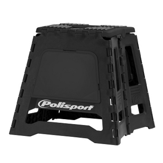 Cavalletto Moto POLISPORT Pieghevole (Nero)