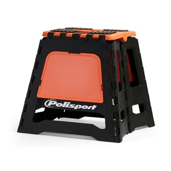 Cavalletto Moto POLISPORT Pieghevole (Arancione)