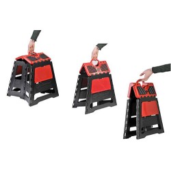 Cavalletto Moto POLISPORT Pieghevole (Arancione)